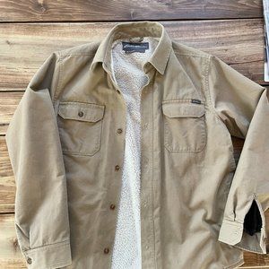 Eddie Bauer Fleece Lined Shirt Jacket